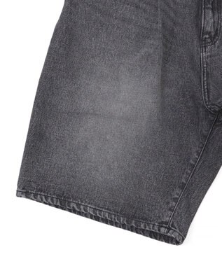 WEGO イージーバギーデニムショーツ デニムブラック