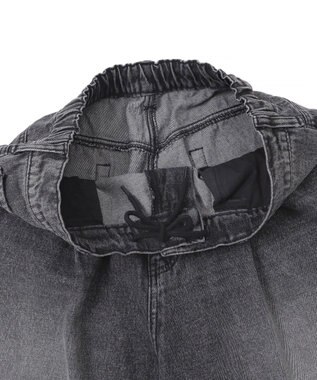 WEGO イージーバギーデニムショーツ デニムブラック