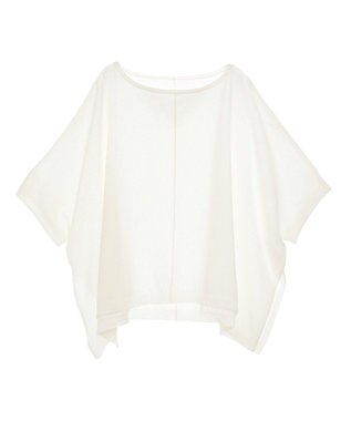 YECCA VECCA ペーパーヤーンルーズニット White
