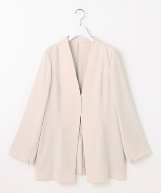 ANY SIS 【洗える】セレモニースリットスリーブ ジャケット ライトベージュ
