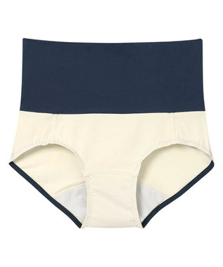  綿ベア天竺 カラーブロッキング サニタリーショーツ