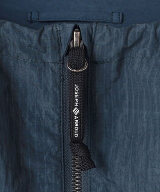 JOSEPH ABBOUD MOUNTAIN 【ナチュラルカラー/ストレッチ】ナイロンコンビガーメントダイパーカー ダルブルー系