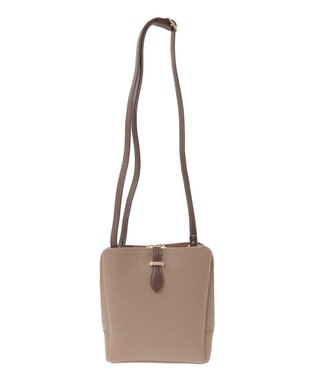 Green Parks ａｎｄｍｉｋｋａ．三層ミニショルダーバック Mocha