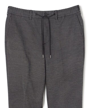 JOSEPH HOMME 新素材【ストレッチ/セットアップ対応】シルキーウールジャージー    ドロスト付テーパードパンツ / PEGG CONVERTIBLE ライトグレー系