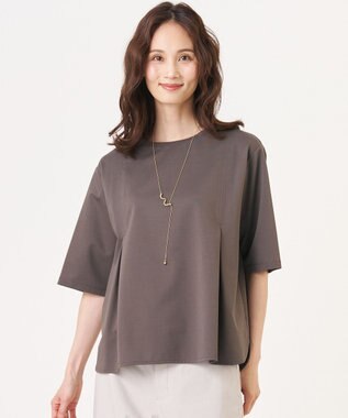 J.PRESS LADIES タイプライターライクジャージー クルーネック カットソー
