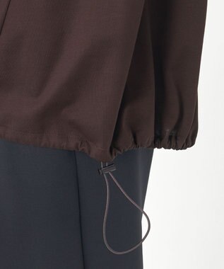 23区 L 【R(アール)】プレミアムコットンジャージー ドロスト カットソー ダークブラウン系