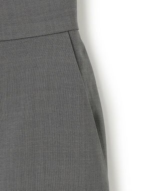 UNFILO L TENNEN TOUCH ワイドストレートパンツ グレー