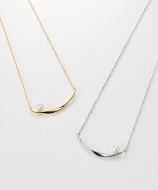 Phoebe 【金属アレルギー対応】スライヴパールネックレス　ゴールド/全長:43～46cm/ニッケルフリー ゴールド