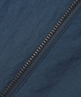 JOSEPH ABBOUD MOUNTAIN 【ナチュラルカラー/ストレッチ】ナイロンコンビガーメントダイパーカー ダルブルー系