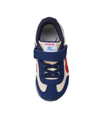 MIKI HOUSE HOT BISCUITS 【WEB限定】【16-21cm】ミズノコラボ キッズシューズ【WebLimited】 紺×白
