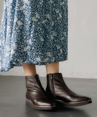 ASICS WALKING ペダラ レディース 2E 3.0cmヒール ブラウン系