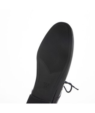 ing <ing>ソフトレースアップシューズ ブラックエナメル