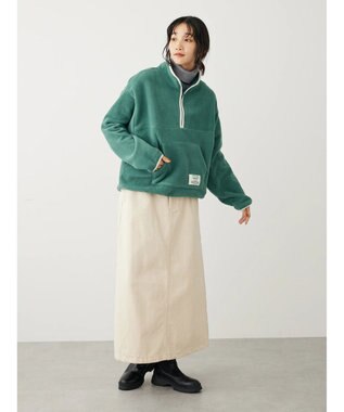 CRAFT STANDARD BOUTIQUE リブタートルネックニットプルオーバー Gray Mixture