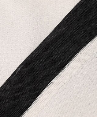 ICB L 【接触冷感・UVカット・洗える】VIS/NYハイゲージ シアーコンビニット トープ×ブラックシアー系