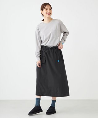 SHARE PARK LADIES 【UNISEX】UVカット アートコラボロングTシャツ〈Hammock〉（S・Mサイズ） グレー