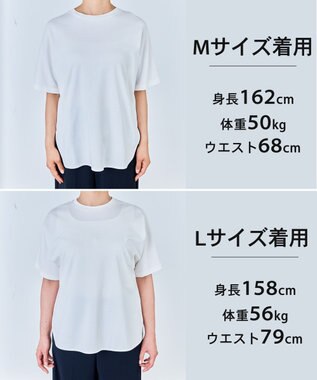 UNFILO L BEAUTY FORM-T cotton フォルムTシャツ オフ
