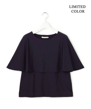 ICB 【先行予約・WEB限定カラーあり】マットスキューバ ケープデザインカットソー ネイビー［WEB限定］