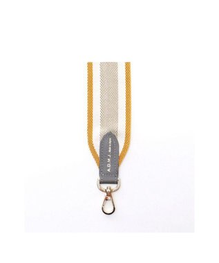 A.D.M.J. 【別売り】イタリアンテープショルダーストラップ(レギュラー/107cm) CHP/O.GY
