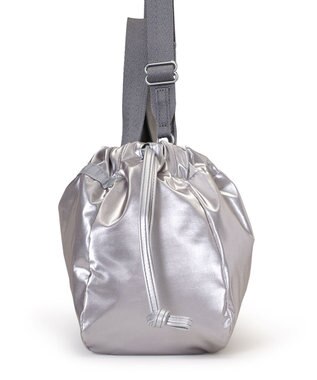 LeSportsac E/W CITY DRAWSTRING BAG/アップタウンシルバーシャイン/シルバー アップタウンシルバーシャイン/シルバー