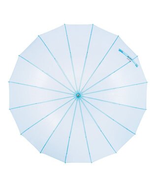 MOONBAT estaa 長傘 TPUビニール トリコット 16本骨 ターコイズブルー