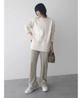 Green Parks ・ＳＵＧＡＲ　ＳＰＯＯＮ　プリーツパンツ Gray Beige