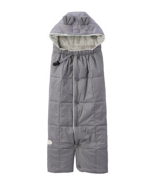 MIKI HOUSE HOT BISCUITS 【ミキハウス】 キャリーケープ グレー