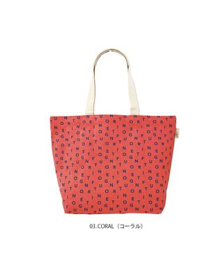 ROOTOTE 1100【A4サイズ収納】EU.ミディアム.キャンバス-A 03：コーラル