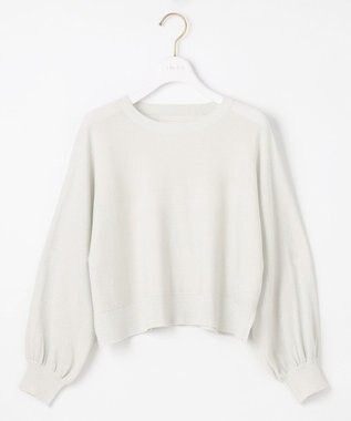 ANY SIS L 【2SET】シャツワンピ × ニット セット ブルーストライプ×シルバー