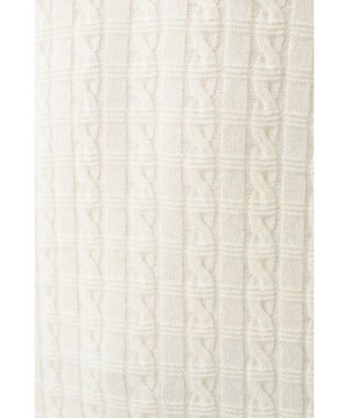 DAKS ケーブルガータータートルネックセーター オフホワイト