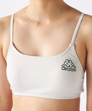 OP／FILA 【Kappa】リブビキニ+カバ―アップ 3点セット水着 ブルー