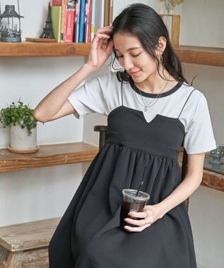 WEGO 【洗える/SML】コンパクトリブT ホワイトその他