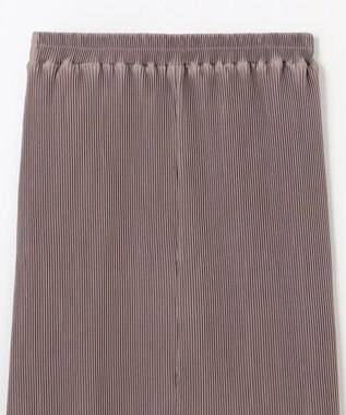 ANY 【洗濯機可】プリーツジャージタイトスカート モカ