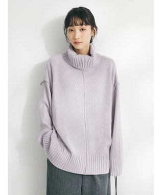 CRAFT STANDARD BOUTIQUE センタータックニットプルオーバー Purple