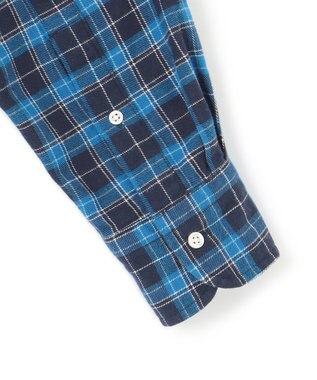 J.PRESS MEN 【WEB・一部店舗限定】フランネルチェック シャツ / B.D. ネイビー系3
