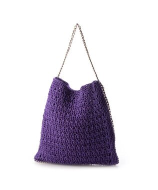 UNBILLION cachecache チェーンかがり横編みワンショルダー