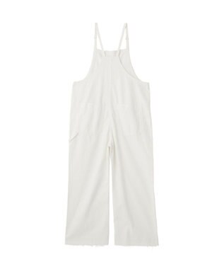YECCA VECCA 綿麻ツイルサロペット Off White