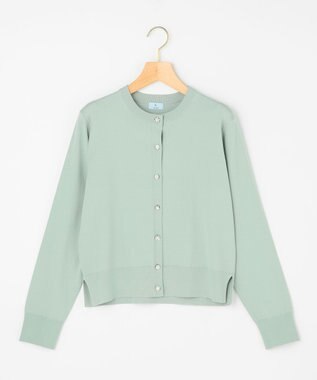 組曲 【先行予約】アトランダムビジューボタンカーディガン ミントグリーン系