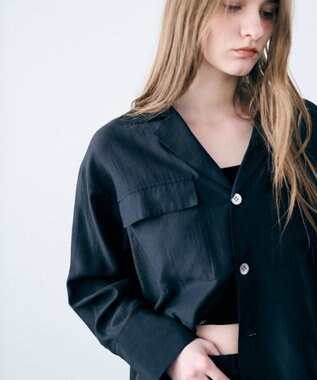 uncrave リヨセルシルクローン シャツ