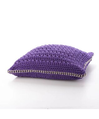 UNBILLION cachecache チェーンかがり横編みワンショルダー パープル