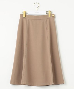 ANY SIS 【セットアップ対応】サーモ2WAYストレッチ スカート キャメル