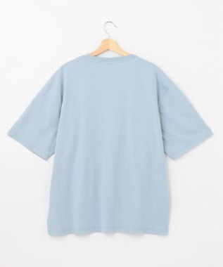 SHARE PARK MENS 【UNISEX】UVカット アートコラボTシャツ〈BEAR〉 サックスブルー