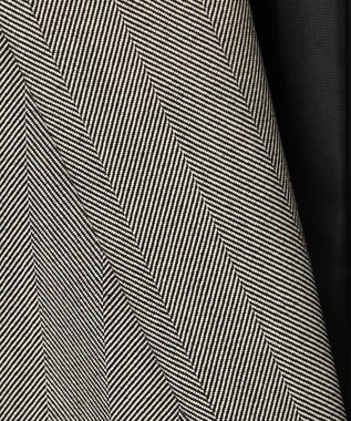 uncrave ヘリンボーンスーツ ジャケット（uncrave WHITE） へリンボーンブラック