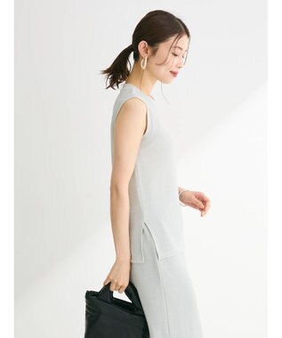 Green Parks ・Petit Fleur ラメタンクトップ Silver