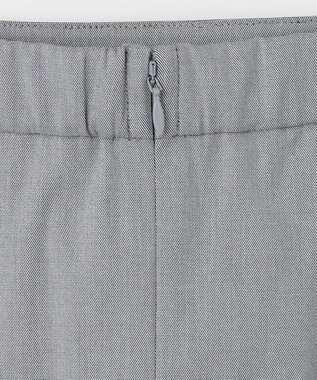 J.PRESS LADIES 【セットアップ対応・洗える・撥水】コットンFITTY スカート グレー系