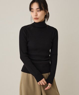 CRAFT STANDARD BOUTIQUE リブタートルニットプルオーバー