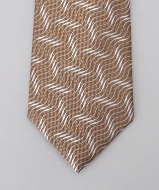 GOTAIRIKU GOTAIRIKU別注【MANTERO/マンテロ】ネクタイ_ウェイブ ベージュ系4