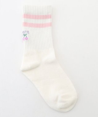 ANY KIDS ラインソックス ホワイト