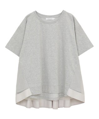 AMERICAN HOLIC バックチュールレイヤードカットプルオーバー Light Gray Mixture