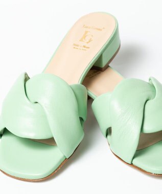 BONTRE 【LucaGrossi/ルカグロッシ】ウェービングサンダル ライトグリーン