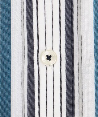 JOSEPH ABBOUD 【サステイナブル・JAPANファブリック】ソアロンストライプ シャツ ネイビー系1